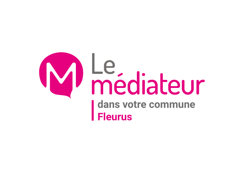 logo du médiateur communal à Fleurus