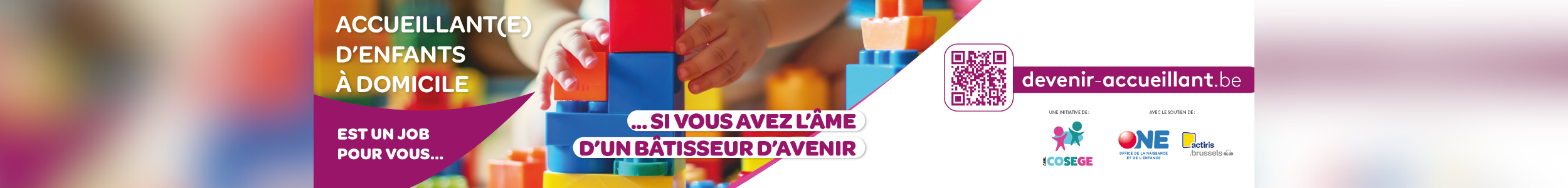 Devenez accueillant(e) d’enfants à domicile