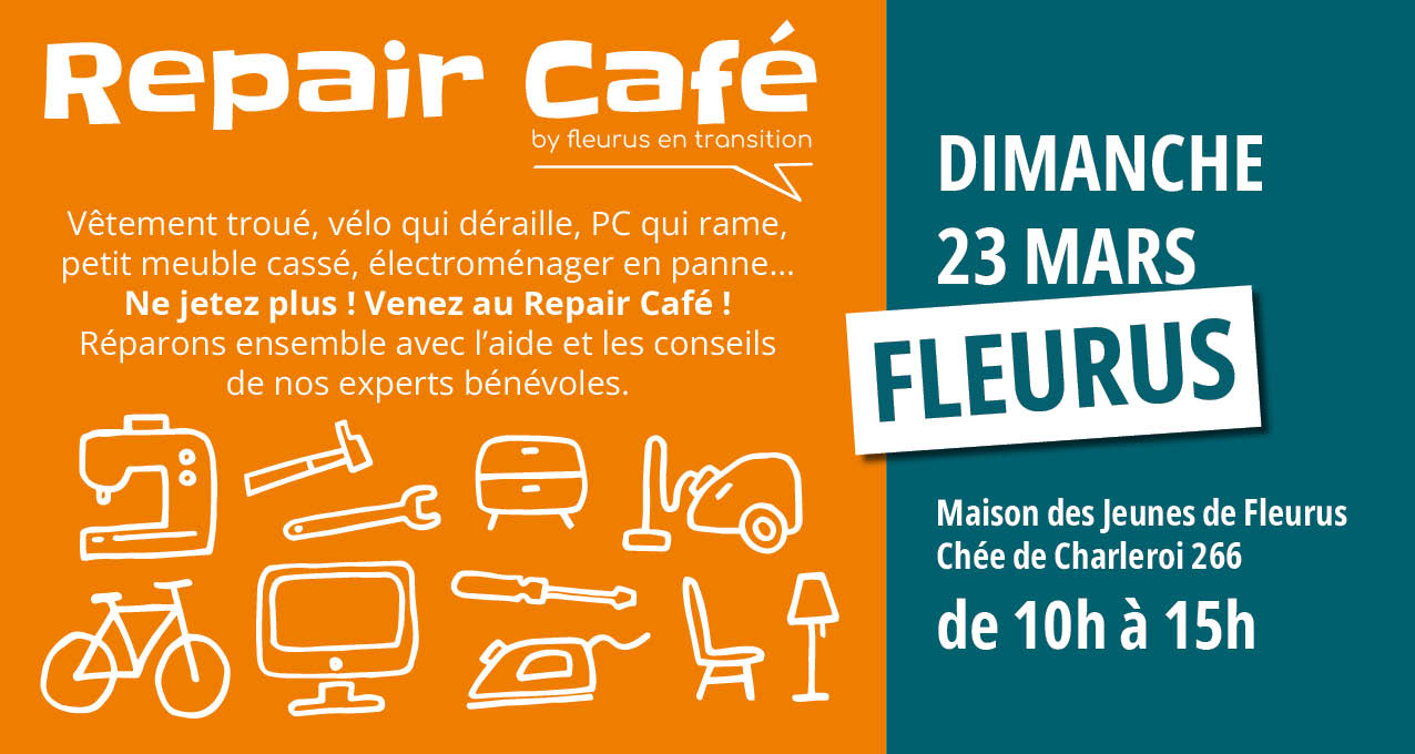 Repair Café à Fleurus