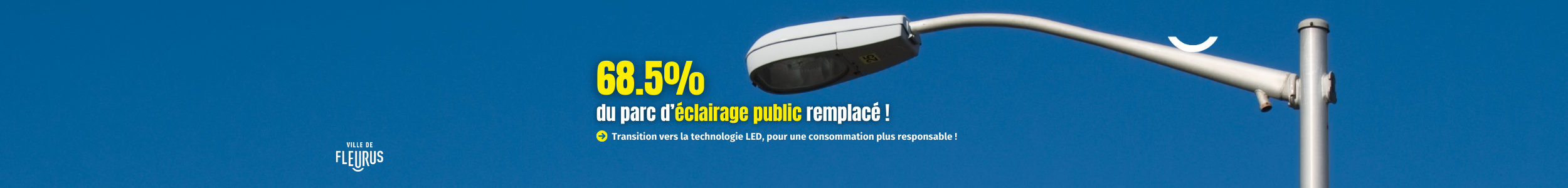 Fleurus poursuit sa transition vers le LED