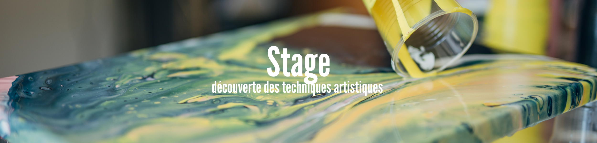 Stage de découverte des techniques artistiques