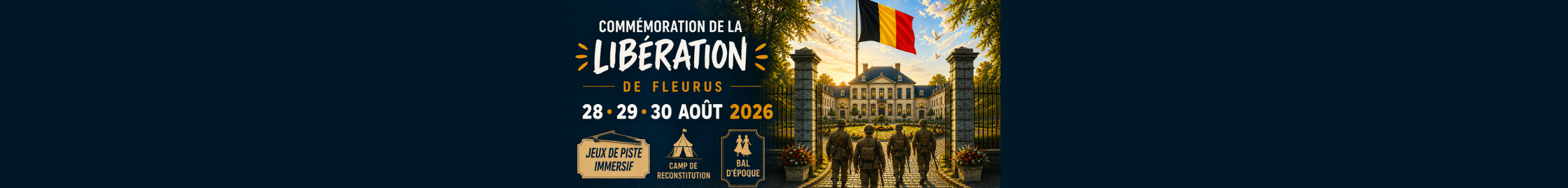 Fête de la Libération à Fleurus