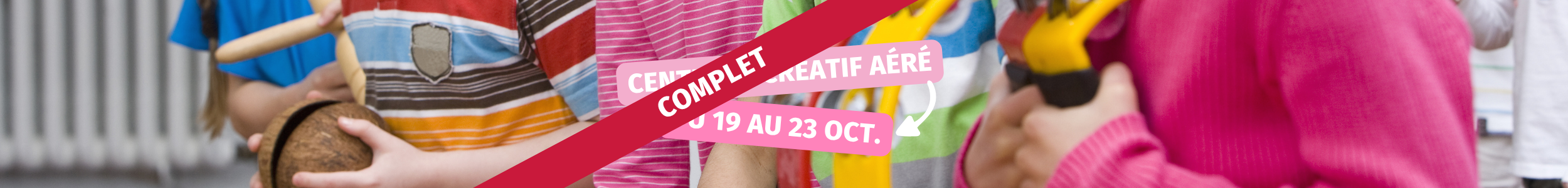 OUVERTURE DES INSCRIPTIONS : CRA DES CONGÉS D&rsquo;AUTOMNE